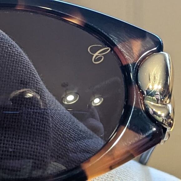 Chopard Women\'s Tortoiseshell Sunglasses with Gold Accent main image 4